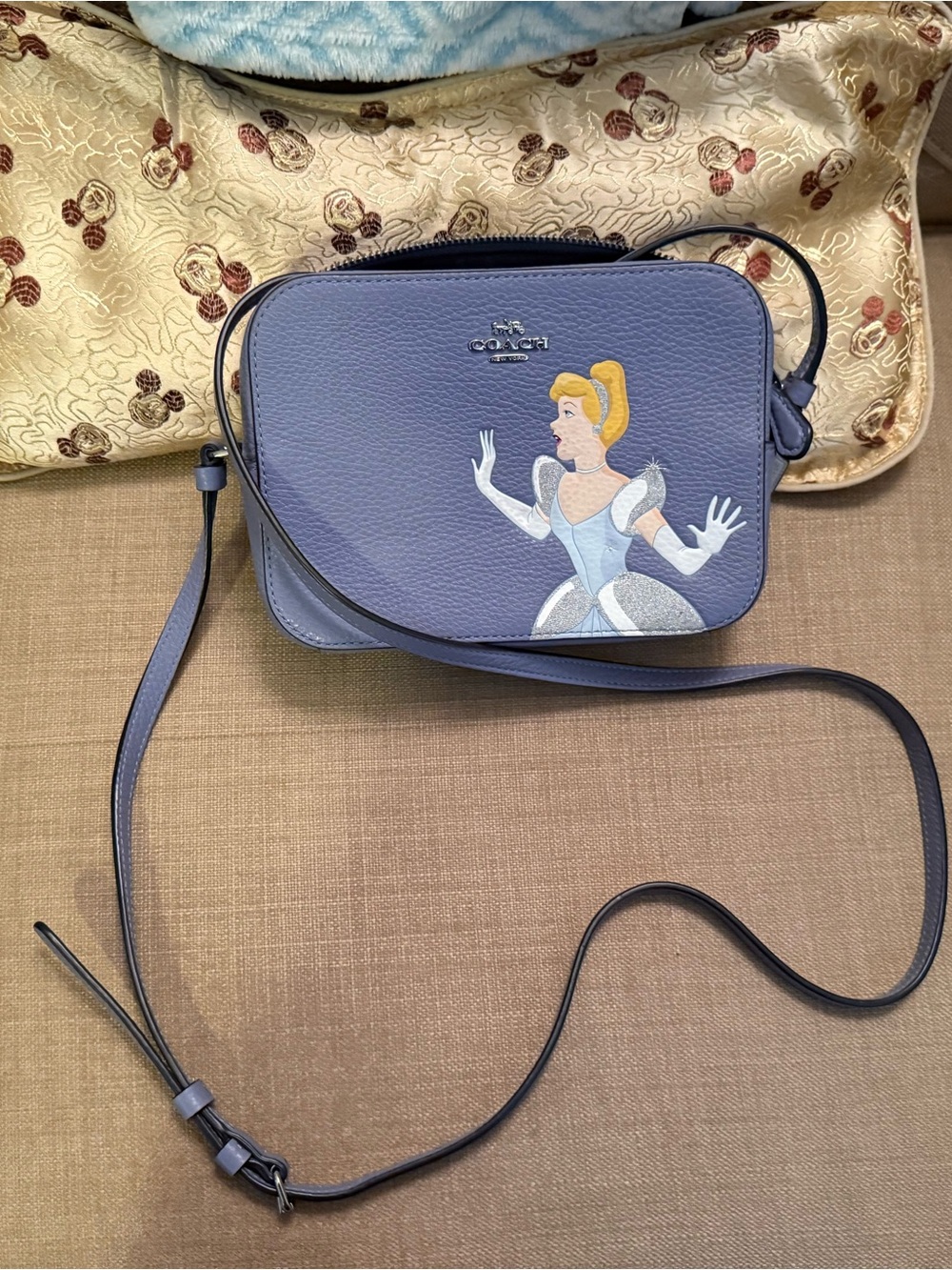 Coach Lavender Blue Cinderella Crossbody Bag